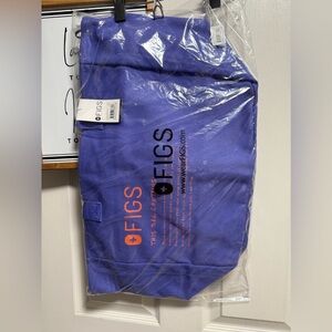 Figs purple tote NWT in plastic bag still